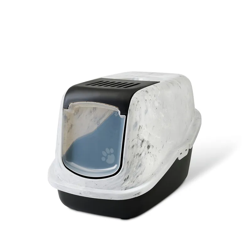 SAVIC Toilettenhaus Nestor Marble grau-schwarz Top-Seller